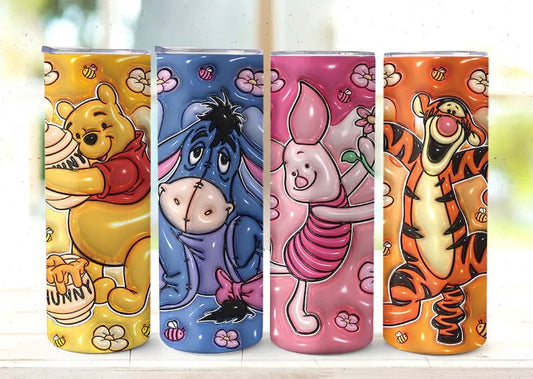 Pooh and Friends 20oz tumbler