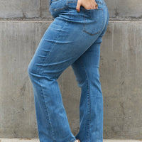 Judy Blue Lolita Full Size High Waist Pull On Slim Bootcut Jeans